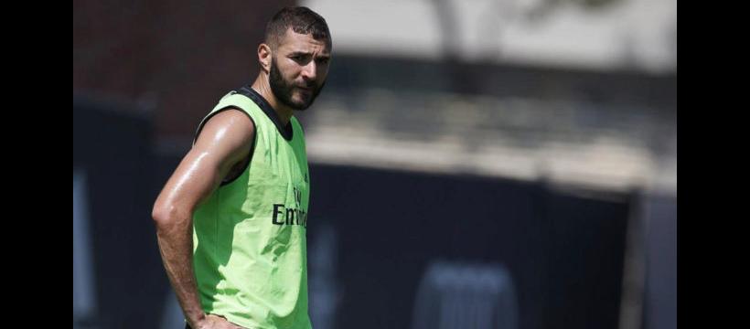 Benzema se entrena con normalidad y estará frente al Getafe